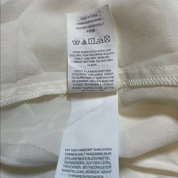 NWT J. Crew Ivory Flutter Lace Tank Cami Women's Size Medium G8413 $89 - Picture 8 of 11